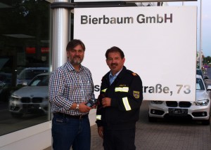 Spendenübergabe BMW Bierbaum