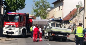 Unfall in der Vöslauerstraße