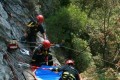 Die Höhenrettungsgruppe (HRG) der FF Baden Weikersdorf im Jahr 2013.